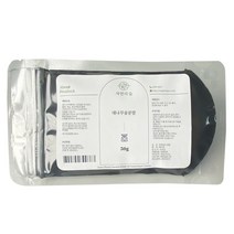 [자연의숲] 대나무숯가루 분말 천연팩 천연화장품/비누재료 천연곡물, 대나무숯분말 50g