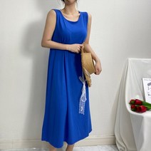 슈잼마켓 / 6col 데일리 유넥 무지 나시 롱원피스