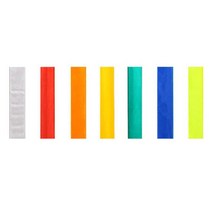 안전모 자전거 부착 야간 반사 식별띠 4p 기능성 감전 공사헬멧 추락, 1개