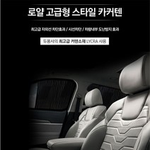 스타일 카커텐 고급형 현대 싼타페TM 자동차커텐 차량용햇빛가리개, 1개, 2열(좌+우)