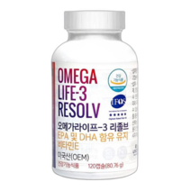 유니시티 오메가 라이프3 리졸브 673mg x 120캡슐 클로로파워 스피루리나, 유니시티 리졸브 120캡슐