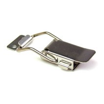 SM-3774-2 스텐 버튼식 매미고리(중) 잠금장치 캐치클립 CATCH