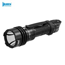 우벤 T1 고휘도 손전등 2000루멘 전술랜턴 경찰 경호원 군용 후레쉬 휴대용 써치라이트, A세트(본체+배터리1개+충전기)