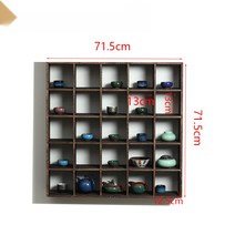 다완장 무지그릇장 이쁜다기진열장 엔틱장 그릇장 찻장 다기장 벽걸이 장식장 다용도 원목, 12.L