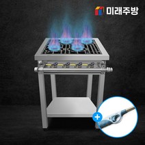 업소용 가스렌지 600 2구 4구 간택기, 600 올간, LNG, 시그마버너