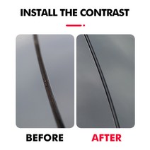 자동차풍절음 테슬라 모델 3 윈드 루프 소음 씰 키트 맞춤 댐핑 스트립 자동차 액세서리