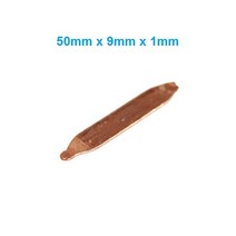 GDG3748 소형 슬림형 구리 히트파이프 HPS-500901 50mm 두께 1mm 히트싱크/PC/방열판/모바일, 1개