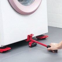 다파요 1P 2P가구이동 바퀴 만능지렛대 무거운 가구 짐 옮기기 장롱 냉장고 옮기는 도구 기구 가정용자키 롤테이너 이사도구 이동카트