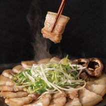 지리산 흑돼지 버크셔k 오겹살 앞다리살 돈마호크, 수육용 1kg