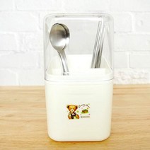 뚜껑있는 수저통/케이스있는 수저꽂이, 1개