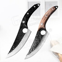 정육칼 수제 뼈대 부엌 칼 낚시 필렛 나이프 스테인레스 스틸 고기 식칼 야외 캠핑 정육점 요리 도구, [05] Style E