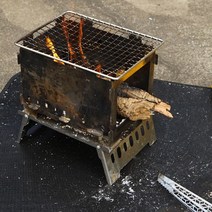 캠핑 방염매트 화로대 방염포 방열시트 S M, 블랙
