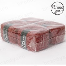 브랜드얀 엑센트1(1볼/ 4볼) 털실 뜨개실 코바늘실 대바늘실, 4볼, 22 알라딘