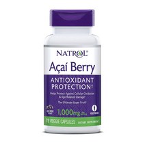 Natrol 나트롤 아사이베리 1000mg 75 캡슐