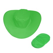 원터치 접이식모자 - 그린