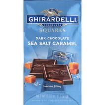 기라델리 초콜릿 씨 솔트 다크 카라멜 스퀘어 151g, 151g × 1개