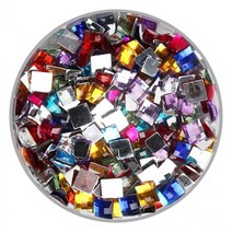 [마물샵] 큐빅비즈 사각 크기혼합 만들기 비즈공예, 기본