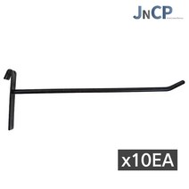 JNCP 휀스망 일선후크 10EA 후크 고리 악세사리 걸이 진열 메쉬망 네트망 철망, 블랙(20cm)x10EA, 10개