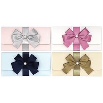 마음담아 추석 한가위 봉투 명절 감사 축하 캘리그라피 상품권 황금 용돈봉투 돈봉투 모음, 11. 진주펄샤이닝리본4종봉투