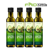 (유통기한 2024-01-18) FND건강한오늘 아보카도 앤 아르간오일 250mL x 4병, 단일속성