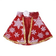 Pet Cloak Christmas Costume Shining Pets Dog Cat Festival Clothes Green Red Pet Cape Christmas Cats, 01 3_01 S