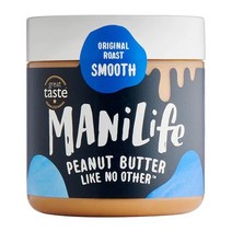Manilife 마니라이프 피넛 버터 잼 스프레드 295g 오리지날 로스트 스무스 땅콩 Spread, 1개