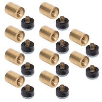 당구 용품 부자재 소품 도구 당구장 풀 큐 팁 풀 큐 공 클럽 교체 큐 나사 팁 구리, 12mm, 01 12MM