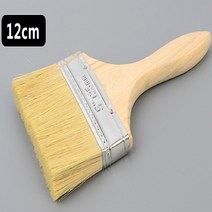 벽지 도배 도색 페인트칠 프라이머 젯소 페인트붓 중, 12cm, 기본