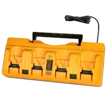 디월트충전기 호환 Dewalt-DCB104 멀티 포트 동시 고속 충전기 dewalt XR 10.8V 12V 14.4V 20V FlexVolt 6, 01 DCB104_01 EU