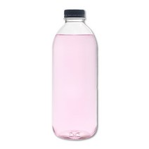 [유페트] 1000ml 우유 페트병 35파이 1개 검정캡