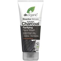 Dr Organic 닥터 오가닉 액티베이트 차콜 숯 활성탄 페이스 워시 클렌징폼 200ml