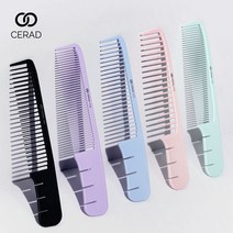 세라드 컬러 카본 커트빗 미용실 전무가용 바리깡빗, 세라드 컬러 카본빗 112호, 민트, 1개