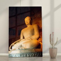 바보사랑 폼아크릴액자38CmX58Cm 경주석굴암.꾸밈