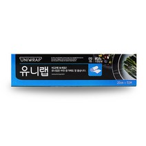유니랩 20cmx50m 위생비닐랲 주방일회용 포장보관랩, 유니랩 20cmx50m 위생비닐랲 주, 유니랩 20cm 50m 1개