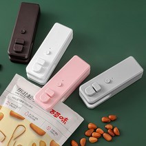 봉지 진공밴드실러수직밴드실러수직형밴드실러수평형밴드실러탁 미니 밀봉기 충전식 스낵 열 비닐, 02=PinkUpgraded