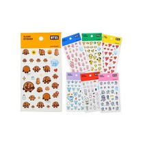 라인프렌즈 LINEFRIENDS BT21 클리어 스티커 STICKER, KOYA