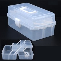 [{주문폭주]}xYNS_소품_공구_보관_3단_투명_멀티_공구함_수납함(중)_ ★+인기히트*DEC+ºⓝⓔⓦº