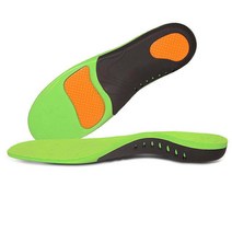 교정기 신발깔창 풋매트 남성 여성 높은 족궁 지지 보정 편평족 플랫 발이 푹 꺼지다 2632545879, 기타 사이즈, 그린 3대 극 채산포장 _L(45 -
