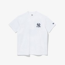 뉴에라 [뉴에라][공용]MLB 7이닝 스트레치2 뉴욕 양키스 티셔츠 화이트 (13086606)