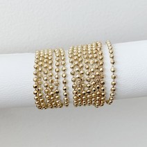 러브골드 14K 18K골드 1.5mm 미라볼 실반지 금 데일리 레이어드 체인 커플 토우링 발가락찌 반지
