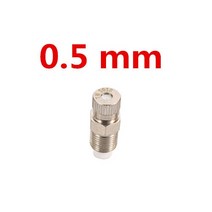 고압 분무기 압축1/8 "스레드 고압 분무 노즐 필터 안개 정원 스프링클러 가습 소독 조경, 06 0.5mm, 06 0.5mm