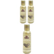 오케이 퓨어 내추럴스 딥 너리시먼트 포 스킨 캐스터 오일, 3개, 59ml