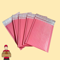 에어캡봉투 안전봉투 택배 소량 핑크 소형 1호, 14호_40cmX45cm+5cm