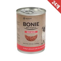 반려견 영양식 캔 375g(비프)x24 빈혈예방 피로회복 반려견영양사료