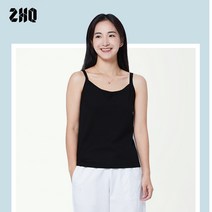 ZHQ 여성 여름 나시 니트