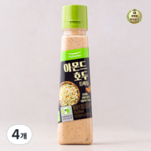 라이브잇 풀무원 아몬드 호두드레싱 225g 4개, 40개