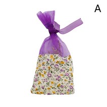 광목파우치 명품화장품 어린이집 친환경 파우치 10 개/몫 빈 향수 파우치 Drawstring 가방 꽃 인쇄 라벤더