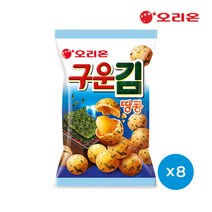 오리온 구운김 땅콩 (90g) x 8개