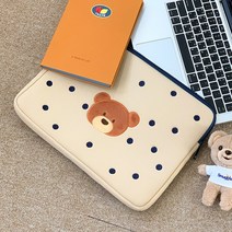 곰탱이 아이패드 노트북 맥북 갤럭시탭 태블릿 파우치 가방 11인치 12인치 13인치 15인치 16인치 17인치