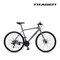 트라젠 어반 T-700 700C 시마노21단 알루미늄 시티자전거, 완조립배송, 매트그레이